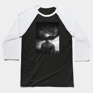 Daydreaming BW Baseball T-Shirt